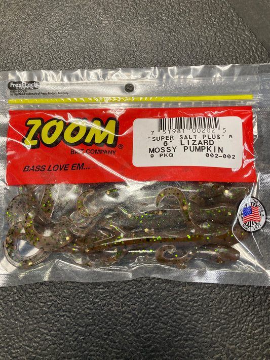 Zoom 6” Lizard - Mossy Pumpkin