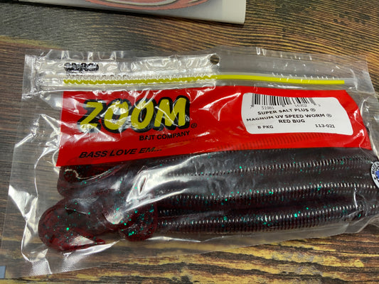 Zoom Mag UV Speed Worm - Red Bug