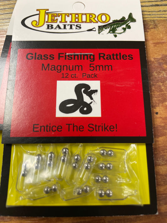 Jethros Glass Rattles 5mm
