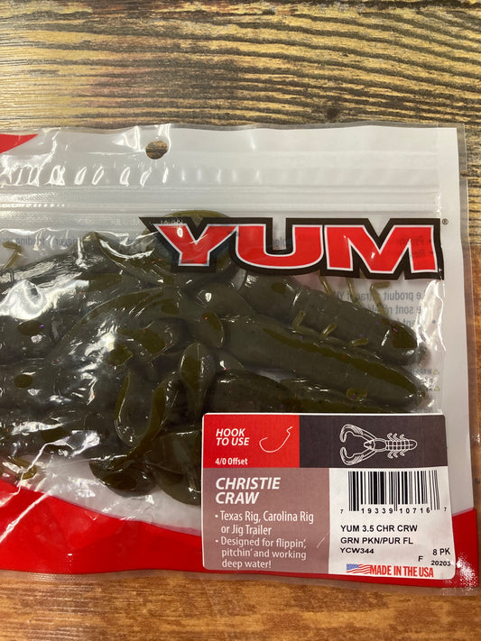 Yum 3.5 Christie Craw Green Pumpkin / Purple