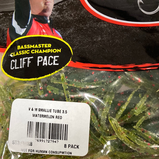 V&M Smallie Tube 3.5" Watermelon Red