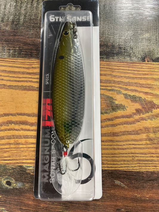 6th Sense Magnum 170 2.2oz Sonar Spoon Gizard Shad