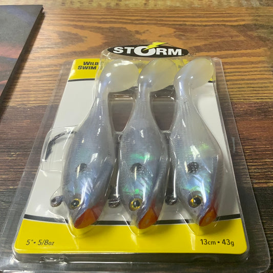 Storm Wildeye Swimbait  5" 5/8 oz. Shad