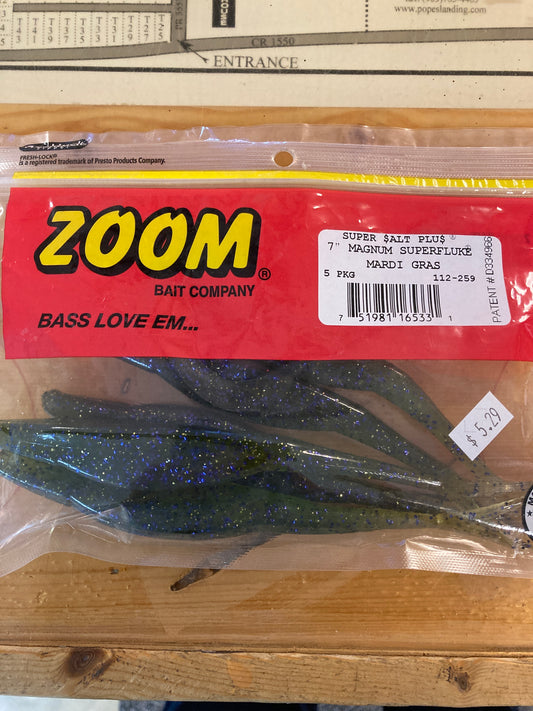 Zoom Mag Super Fluke 7” Mardi Gras
