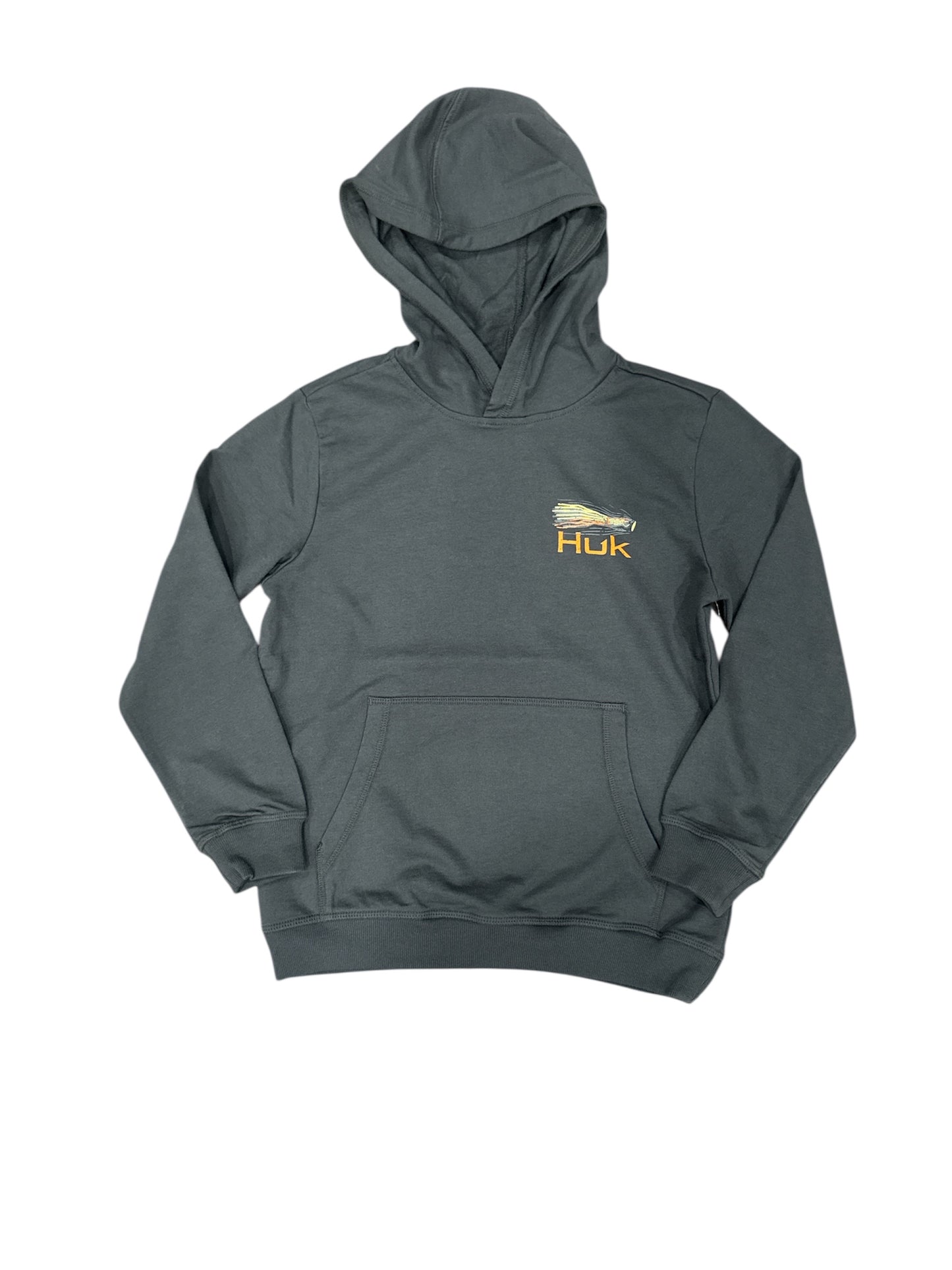 HUK YXL Edisto Fast Badge Terry Hoodie