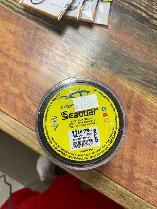 Seaguar Invizx 12lb. 600 yds
