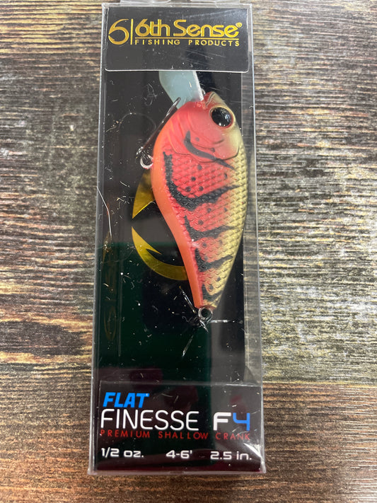 6th Sense Flat Finesse F4 1/2 oz. Milliken Craw