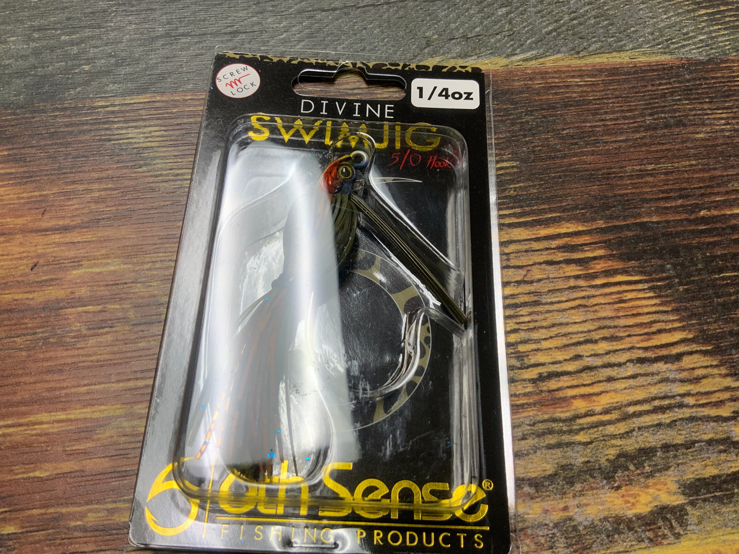 6th Sense Divine Swim Jig 1/4 oz. 5/0 Watermelon Grind