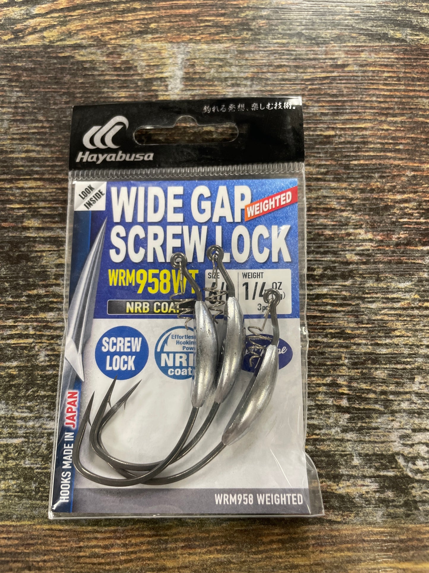 Hayabusa Wide Gap Screw Lock 6/0 1/4oz
