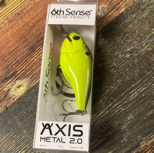 6th Sense Axis Metal 2.0 - 1/2 oz. Chart Black Back