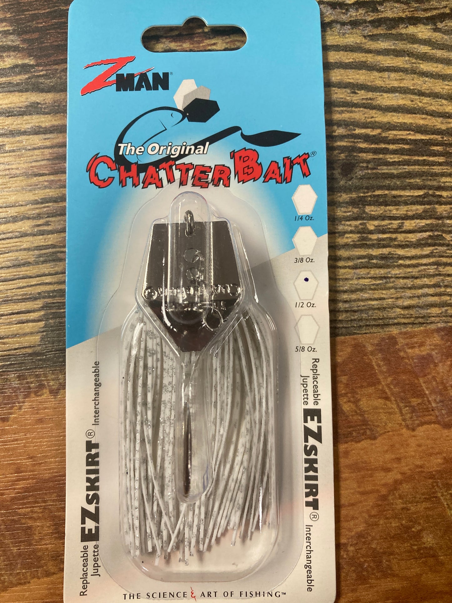 Z Man Chatter Bait 1/2 oz. White
