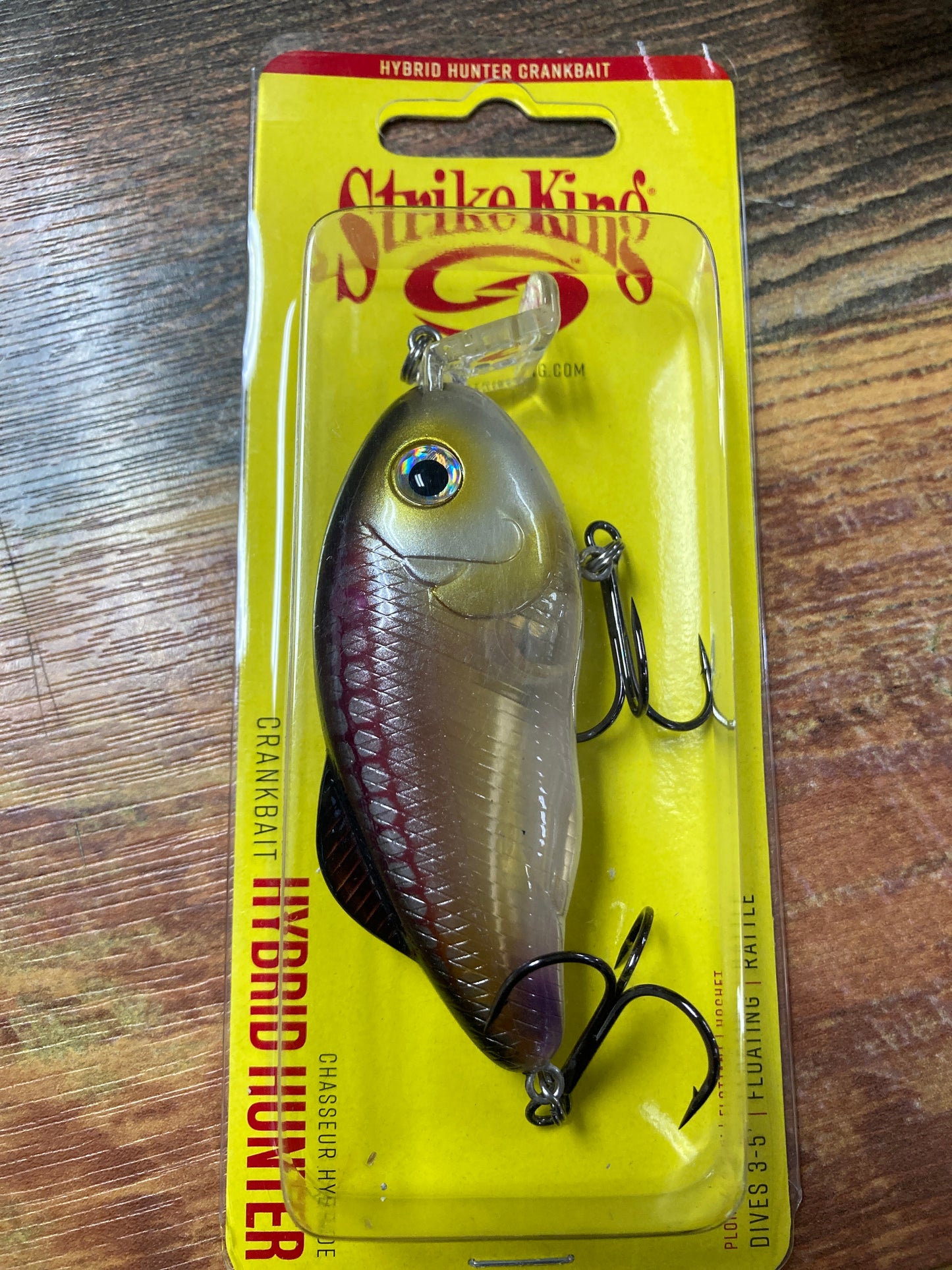 Strike King Hybrid Hunter Clearwater Minnow