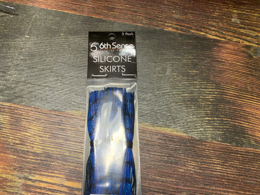 6th Sense Silicone Skirt - Black N Blue