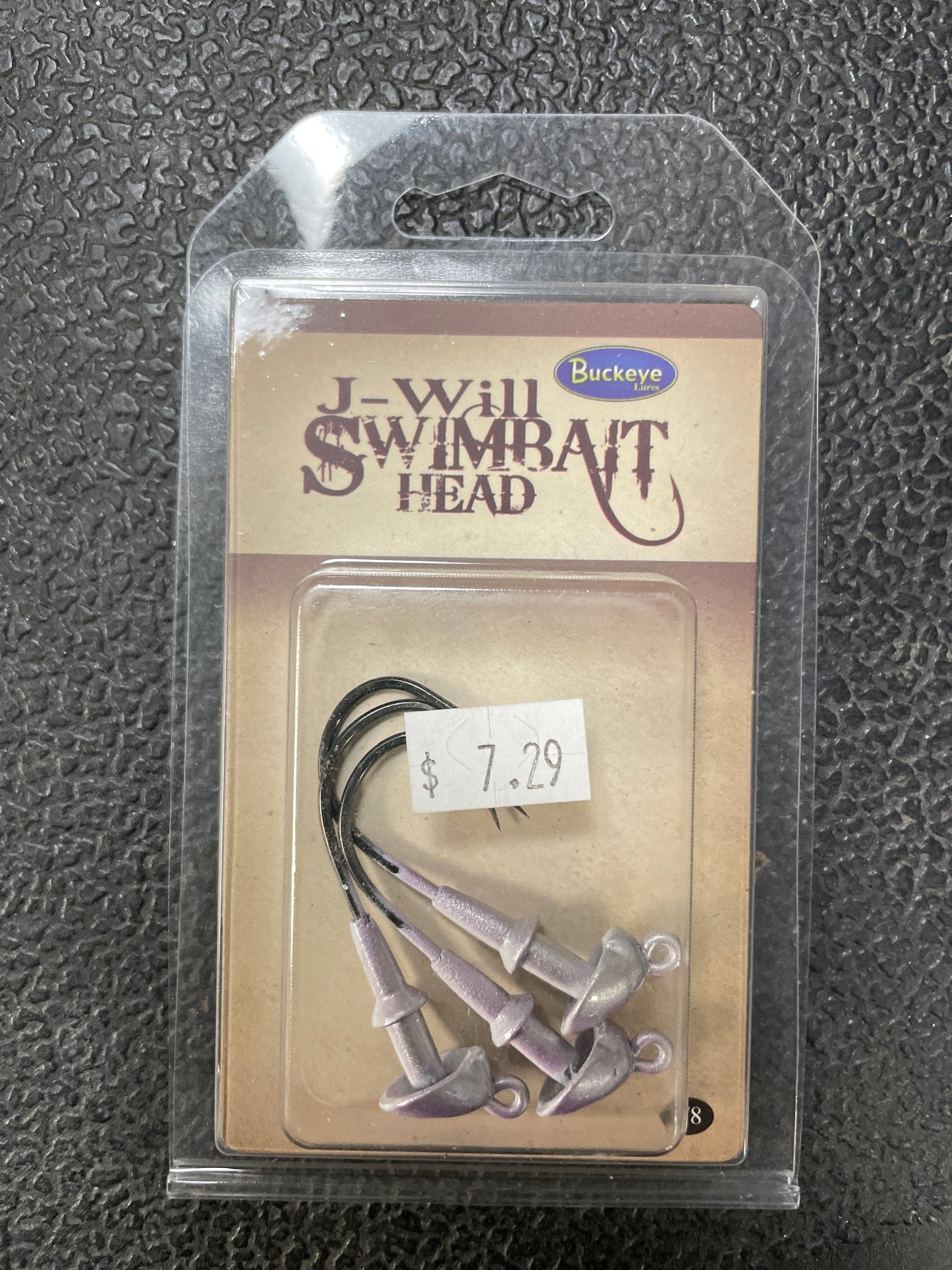 J-Will Swimbait Head 1/8 oz. Shad
