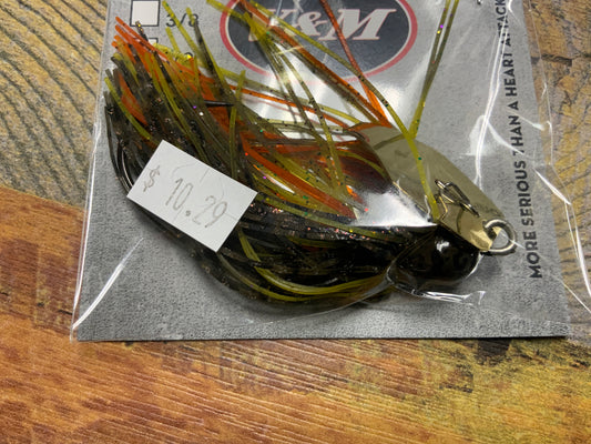 V&M The Blade Jig 3/8 oz. Green Craw