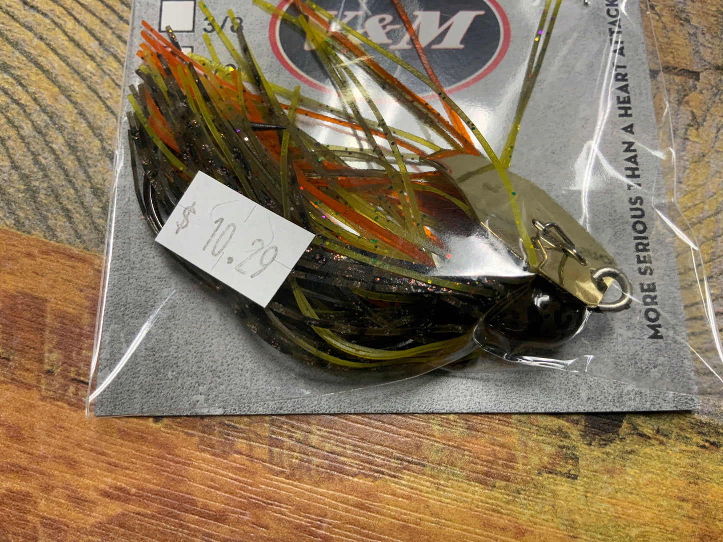 V&M The Blade Jig 3/8 oz. Green Craw