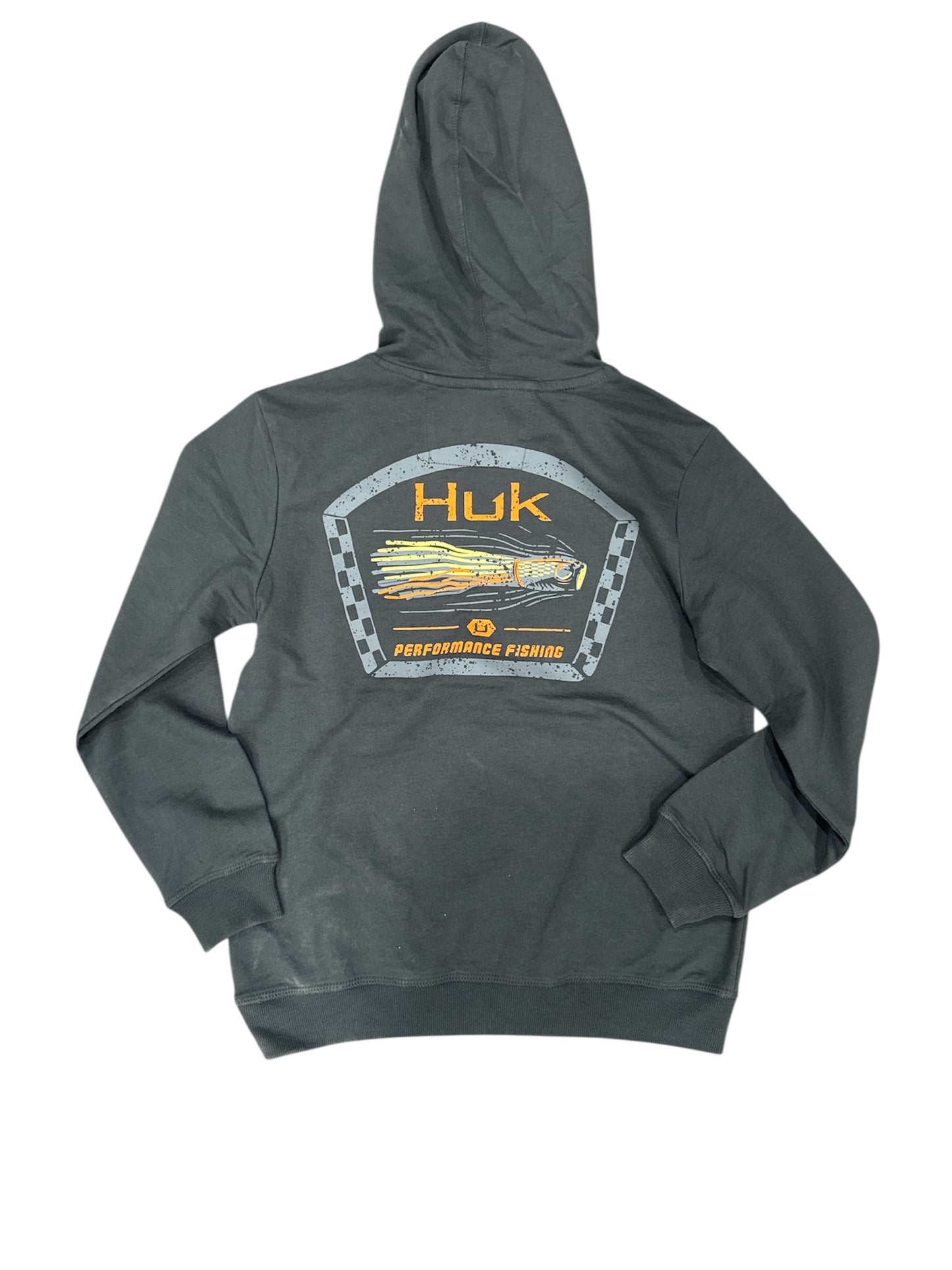 HUK YXL Edisto Fast Badge Terry Hoodie