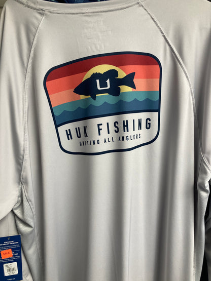 HUK Sunset Bass LS. 2XL