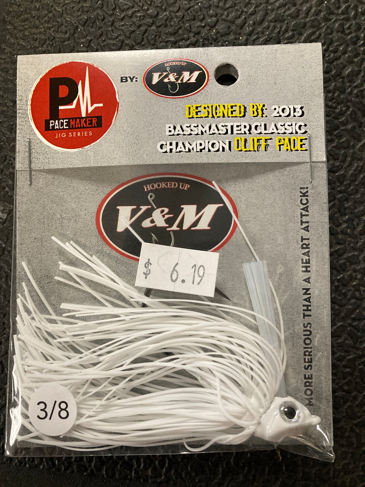 V&M HD Swim Jig 3/8 oz. White
