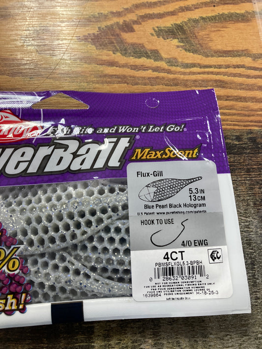 Berkley Flux Gill 5.3 Blue Purple Black Hologram