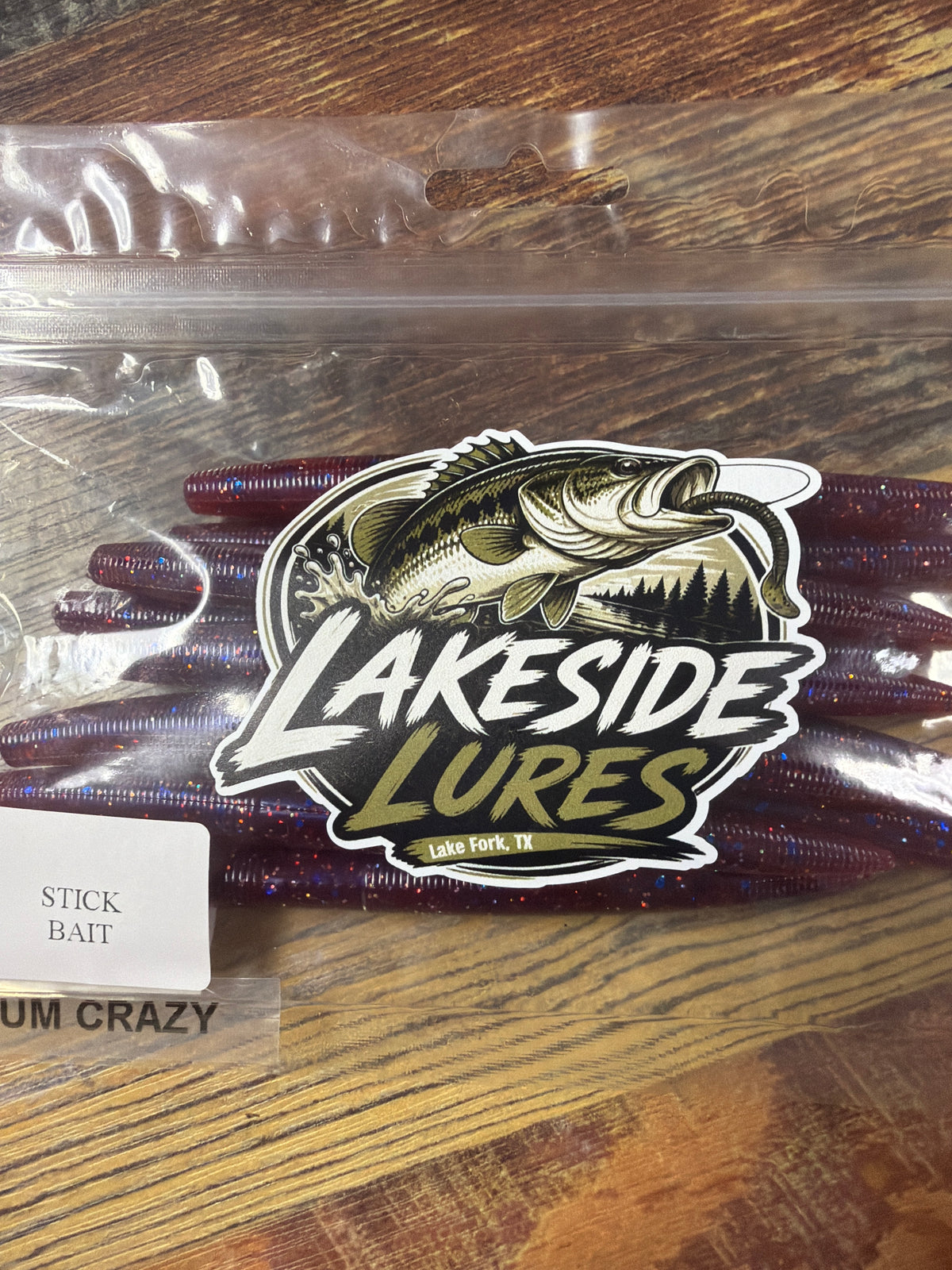 Lakeside Lures Stick Bait Plum Crazy