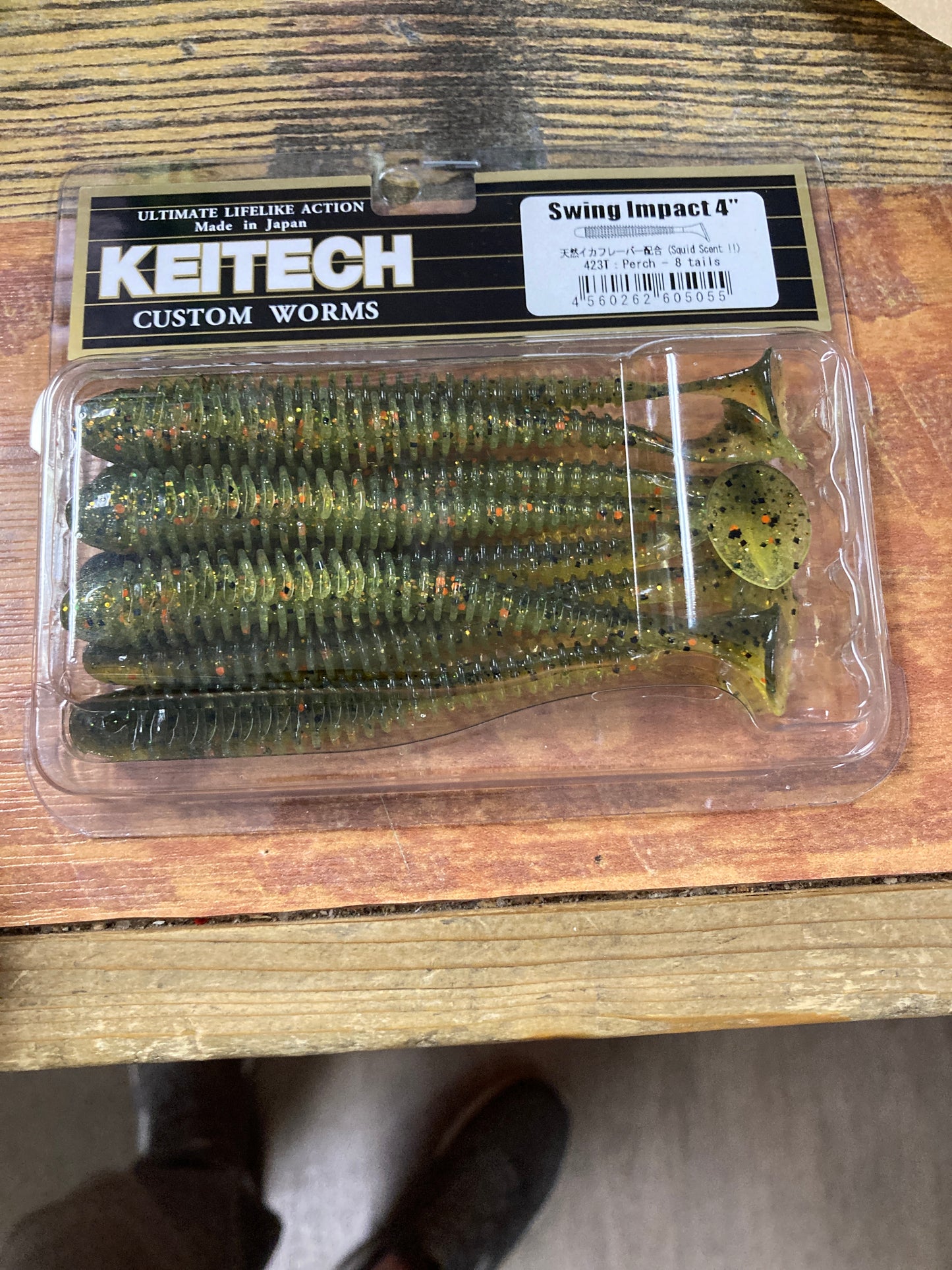 Keitech Swing Impact 4" Perch