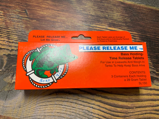 Sure Life Please Release Me - Bass Holding Tablets