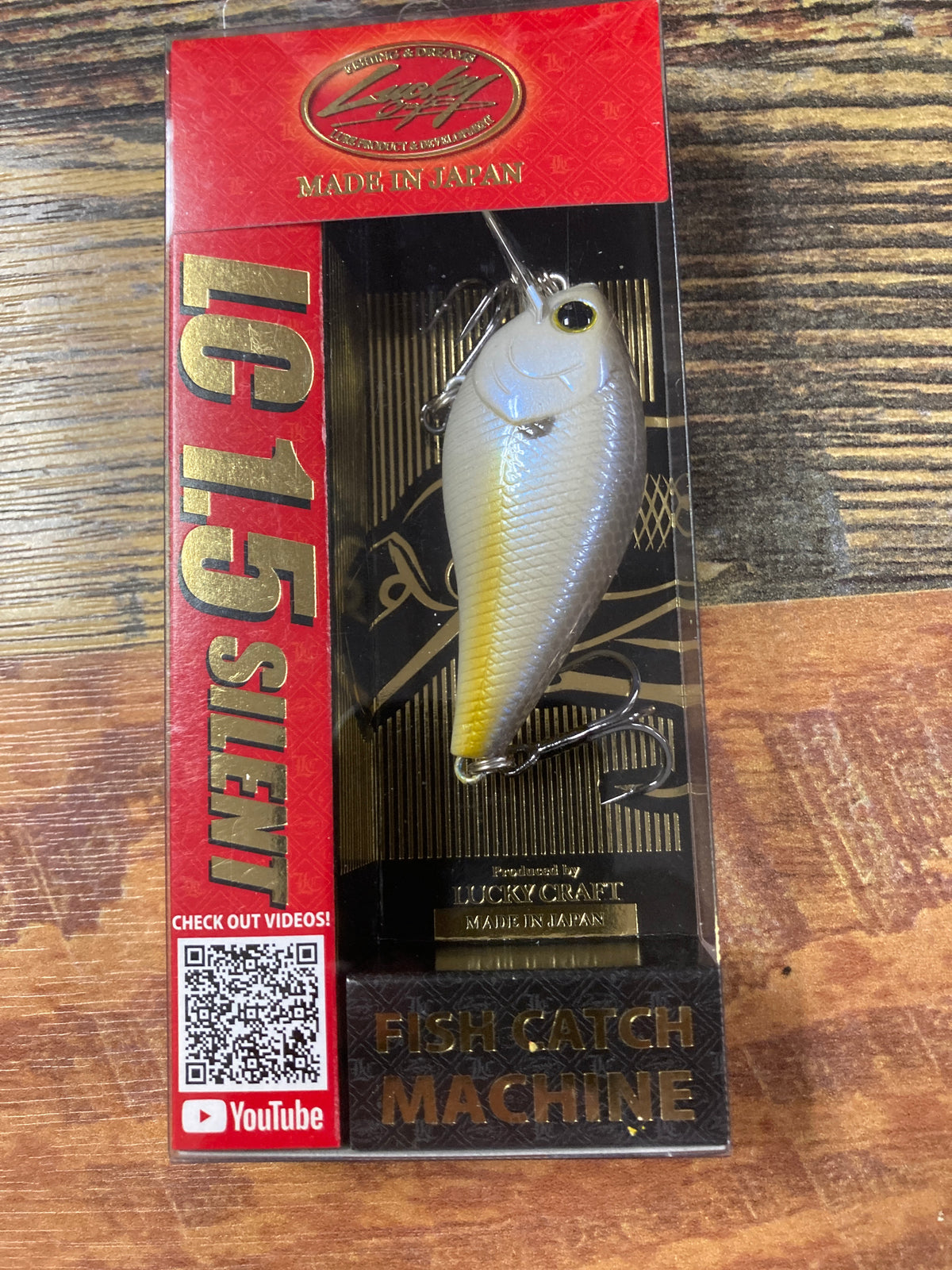 Lucky Craft 1.5 1/2 oz 2.4” Chartreuse Shad
