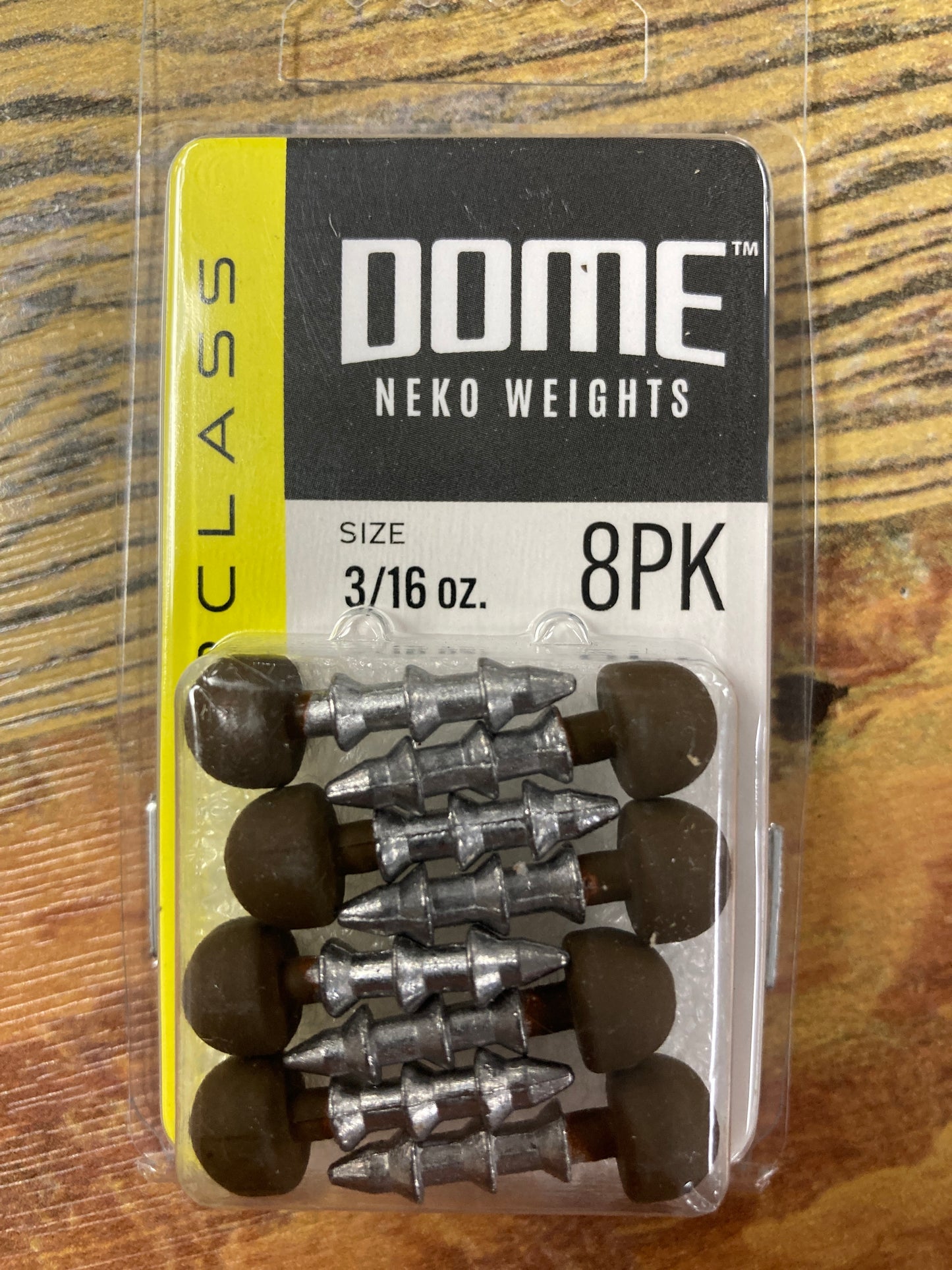 Dome Neko Weights 3/16 oz. Matte Brown