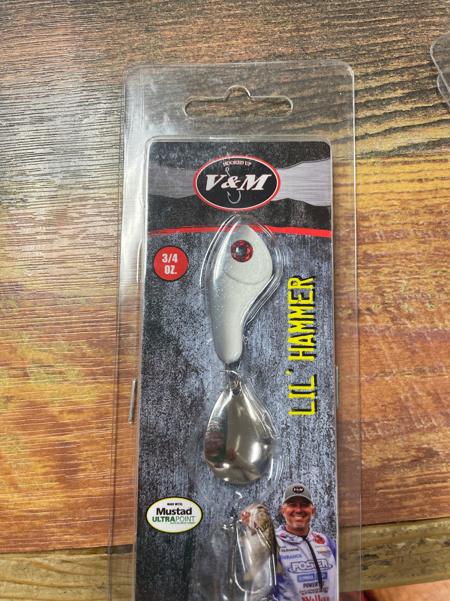 V&M Lil’Hammer Glimmer Shad 3/4oz