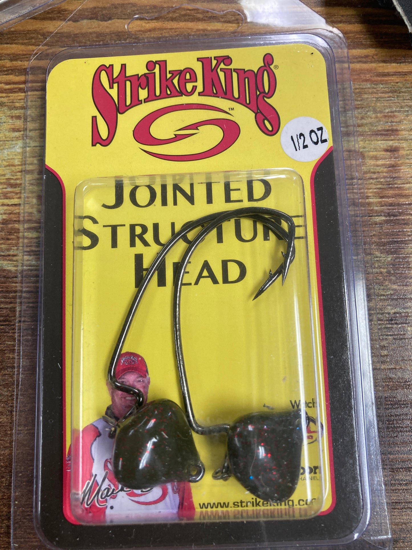 Strike King Jointed Head 1/2 oz. Green Pumpkin