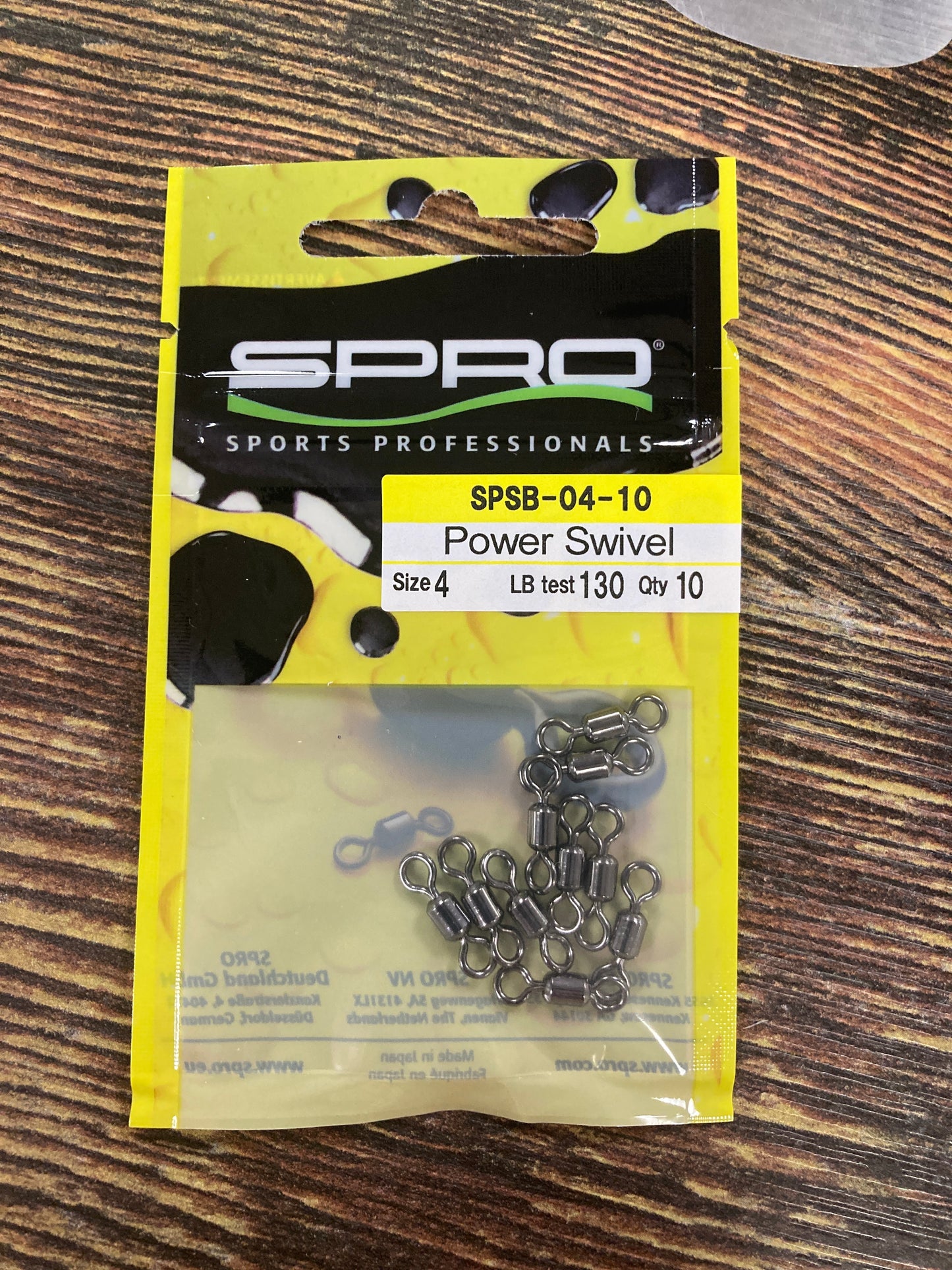 Spro Power Swivel Size 4 Black
