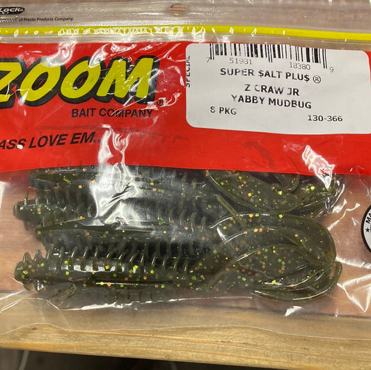 Zoom Z Craw Jr. - Yabby Mudbug