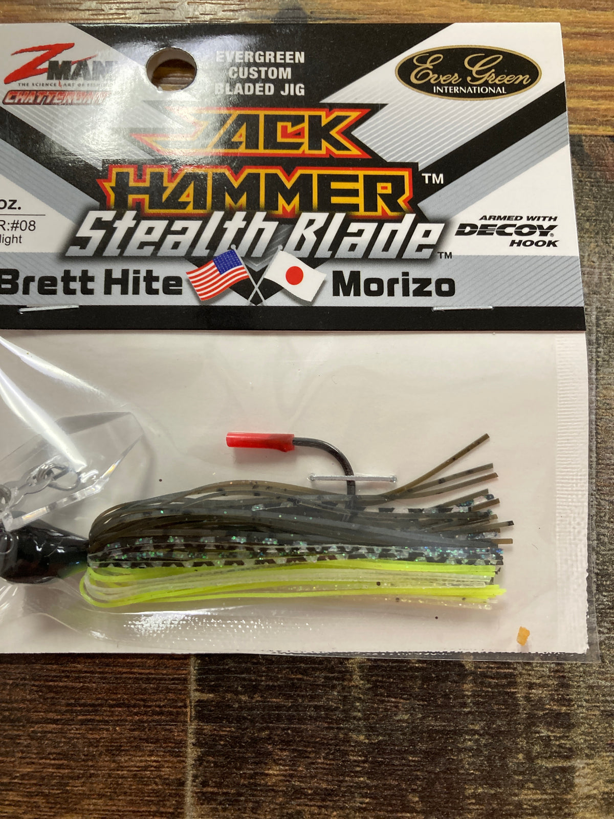 Z Man Jackhammer Stealth Blade 3/8 oz. BHite Delight