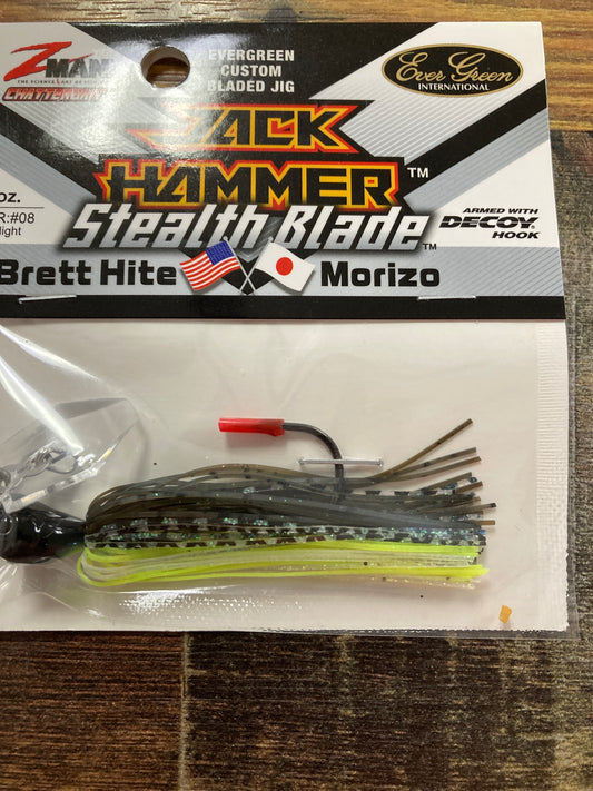 Z Man Jackhammer Stealth Blade 3/8 oz. BHite Delight
