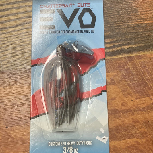 Z Man EVO Chatterbait 3/8 oz. 5/0 Electric Shad