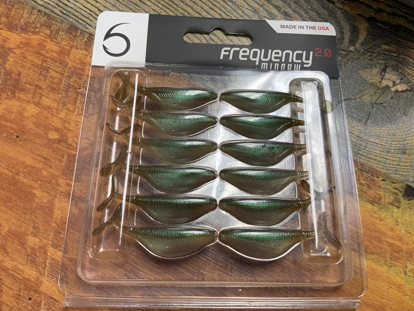 6th Sense Frequency Minnow 2.0 Green Gizzard