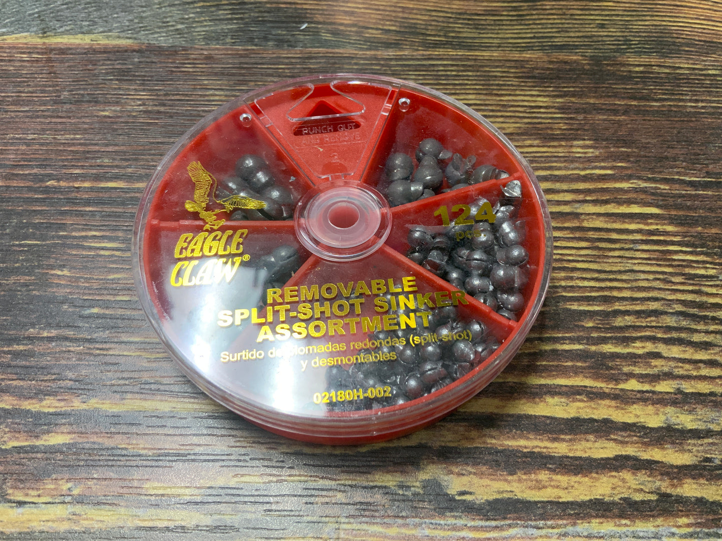 Eagle Claw Remove Split Shot Sinker Assortment