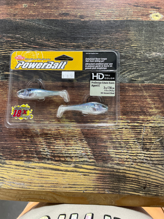 Berkley ProDesign Edwin Evers Agent E - 3” HD Gizzard Shad