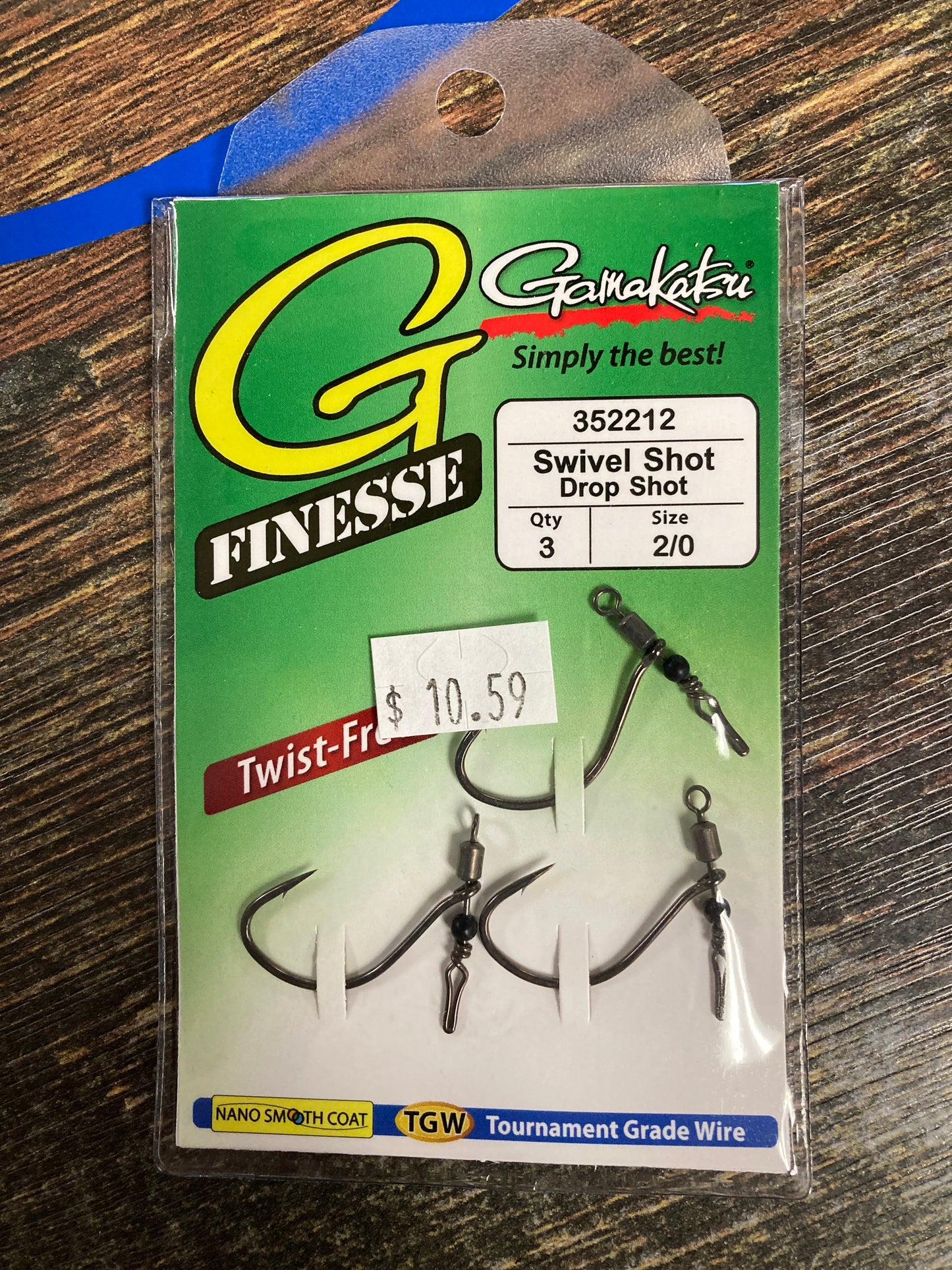 Gamakatsu G Finesse Swivel/Drop Shot 2/0