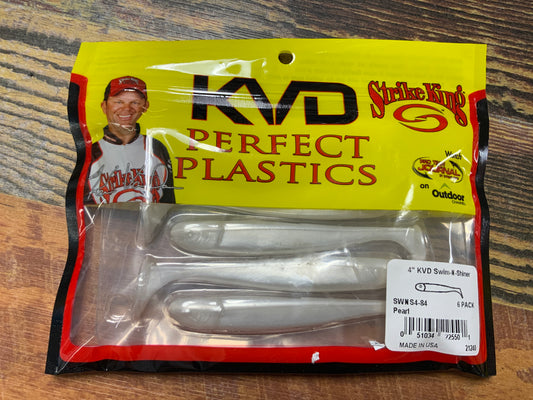 Strike King Swim N Shiner 4" Pearl