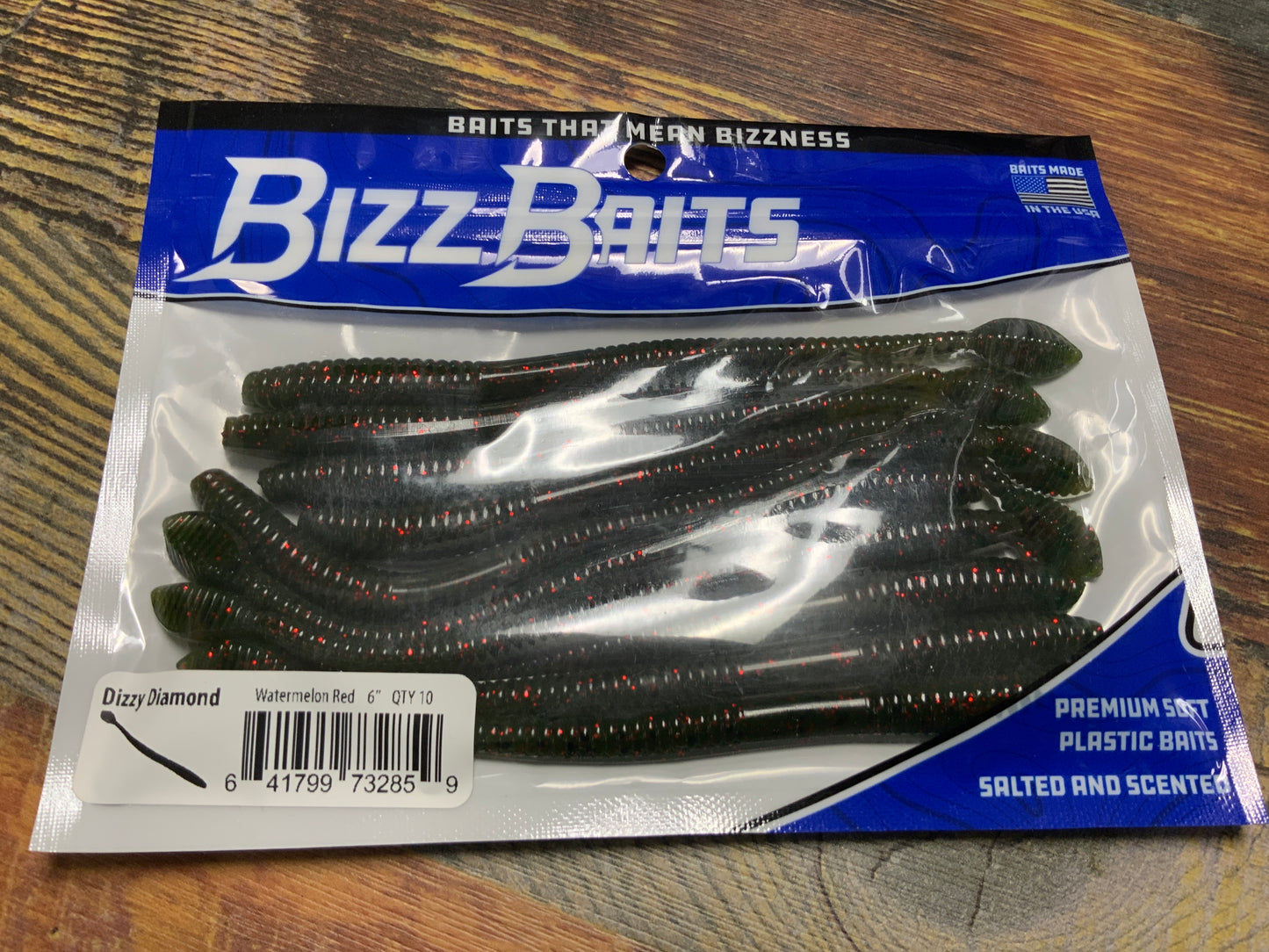 Bizz Baits Dizzy Diamond - Watermelon Red