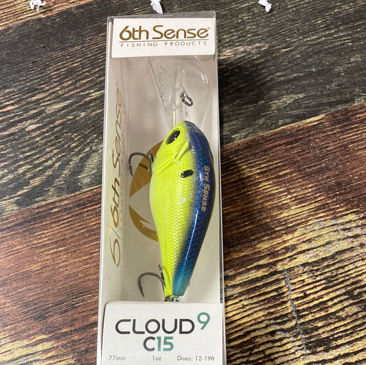6th Sense Cloud 9 C15 - 1 oz. Chartreuse Pro Blue