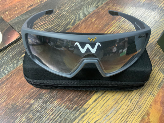 Waterland Morning Run Bedfisher Clear Lens - Matte Gray