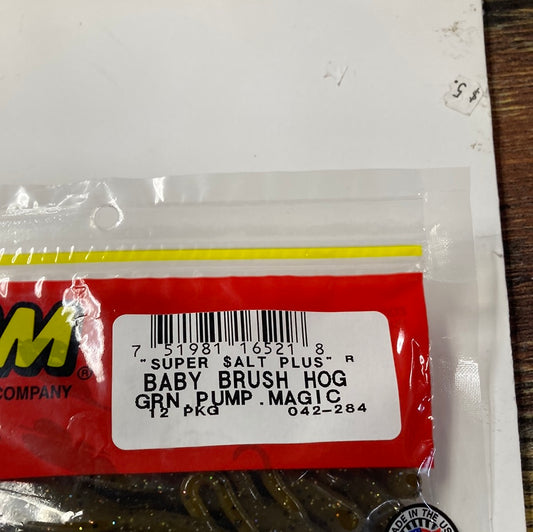 Zoom Baby Brush Hog - Green Pumpkin Magic
