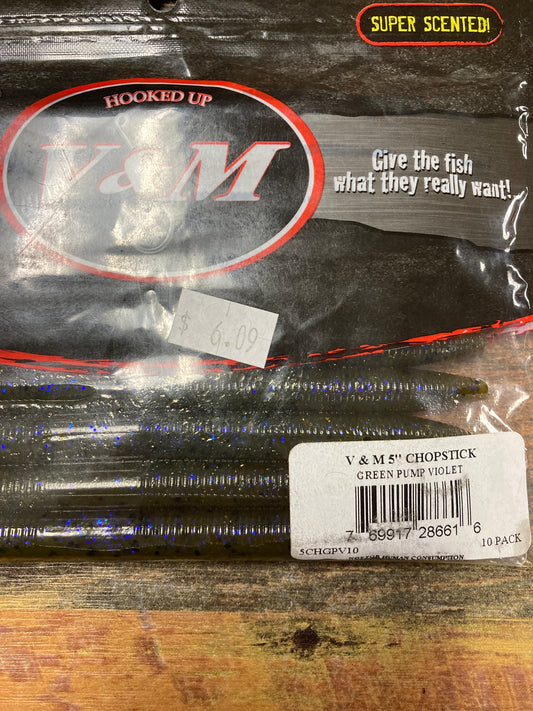 V&M Chopstick - Green Pumpkin Violet