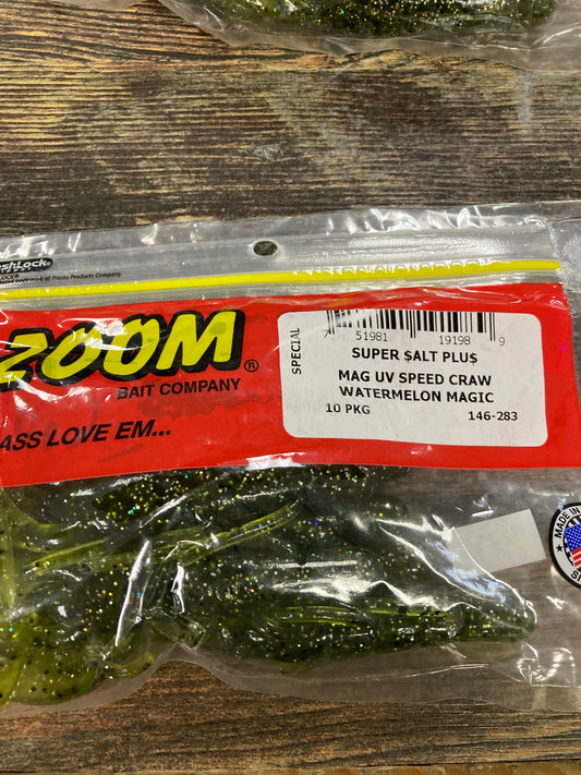 Zoom Mag UV Speed Craw - Watermelon Magic