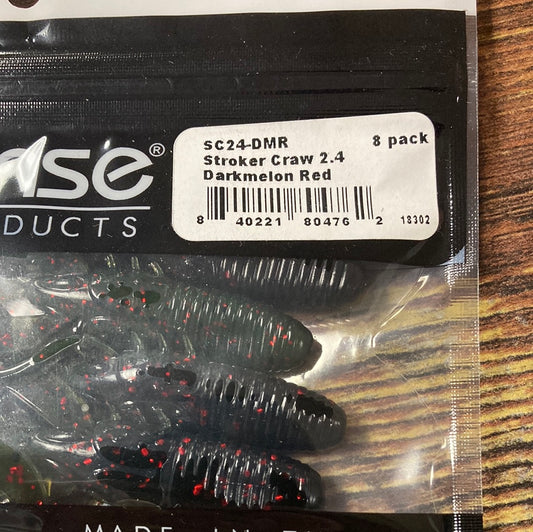 6th Sense Stroker Craw 2.4 Darkmelon Red