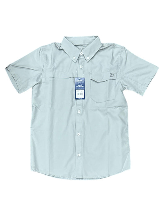 HUK Youth Tide Point SS Harbor Mist YM