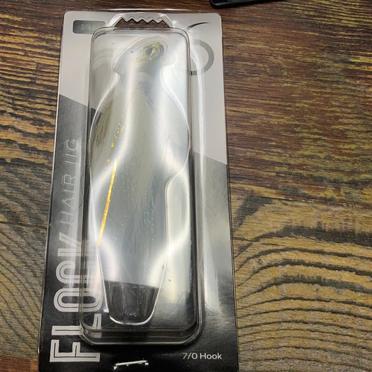 6th Sense Flock Hair Jig 3/4 oz. Gizzard Shad